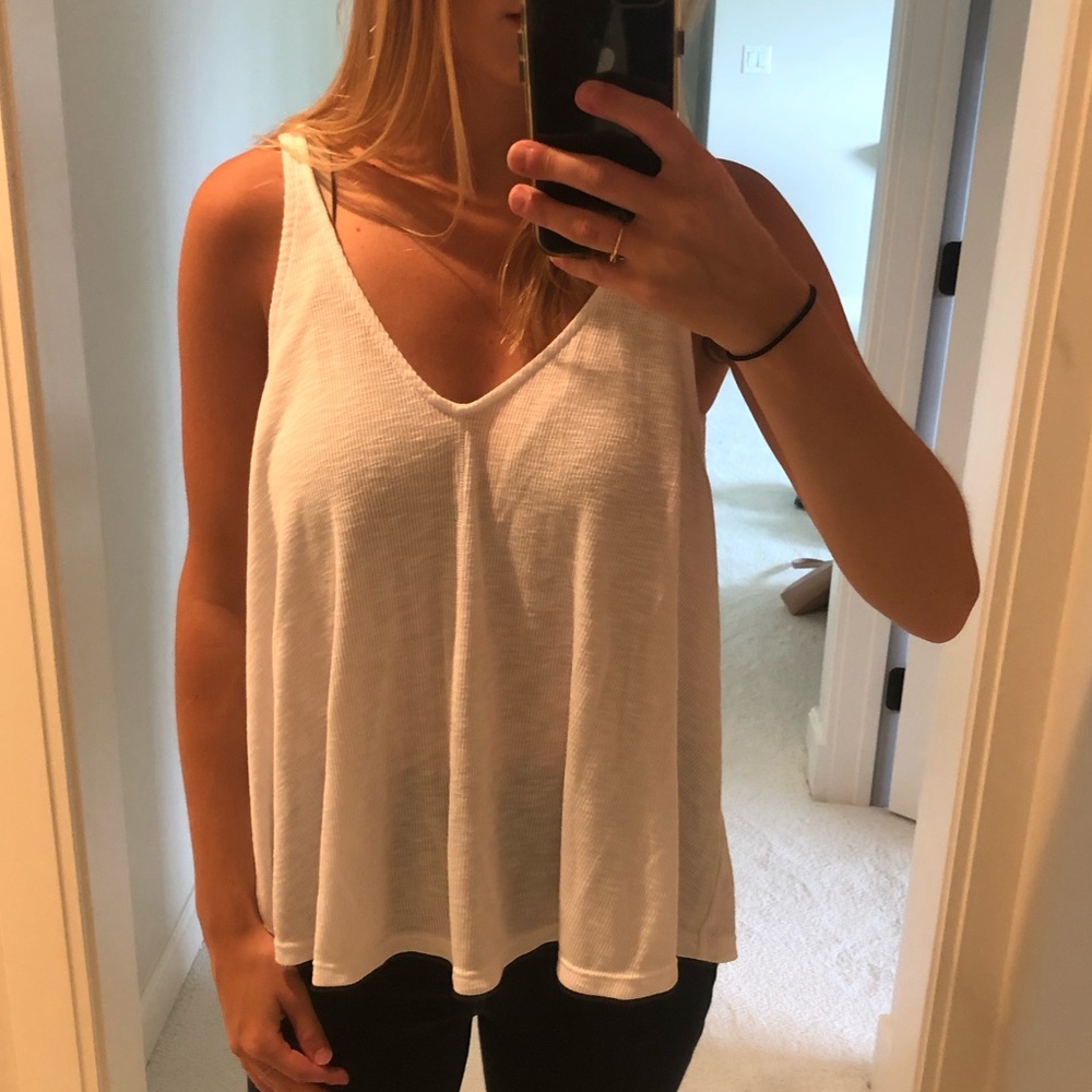 Free people white tank